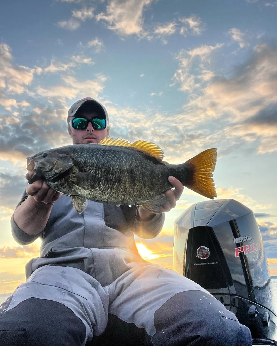 Sunset smallmouth trip